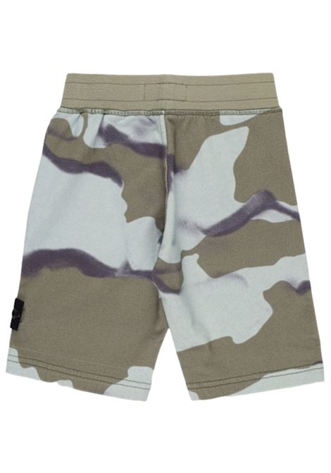 Bermuda bambino camouflage in cotone Stone Island | K1S166200007/DEBCAMOUFLAGE